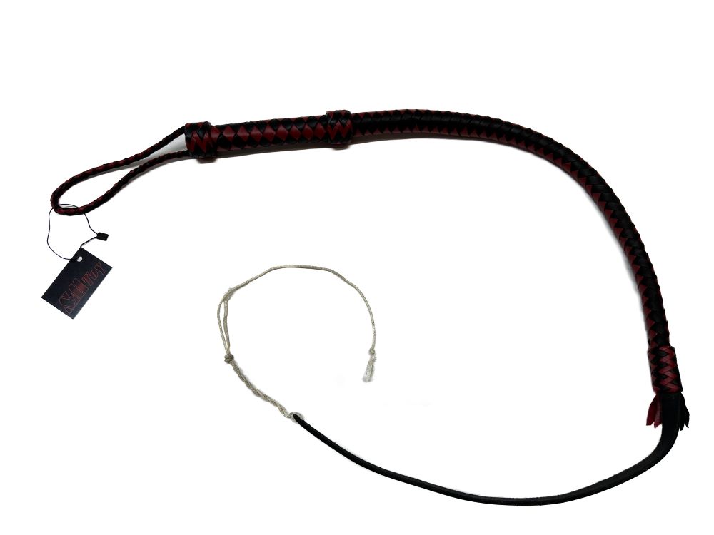 Bullwhip - Extrem-Biest - schwarz oder rot-schwarz 100cm