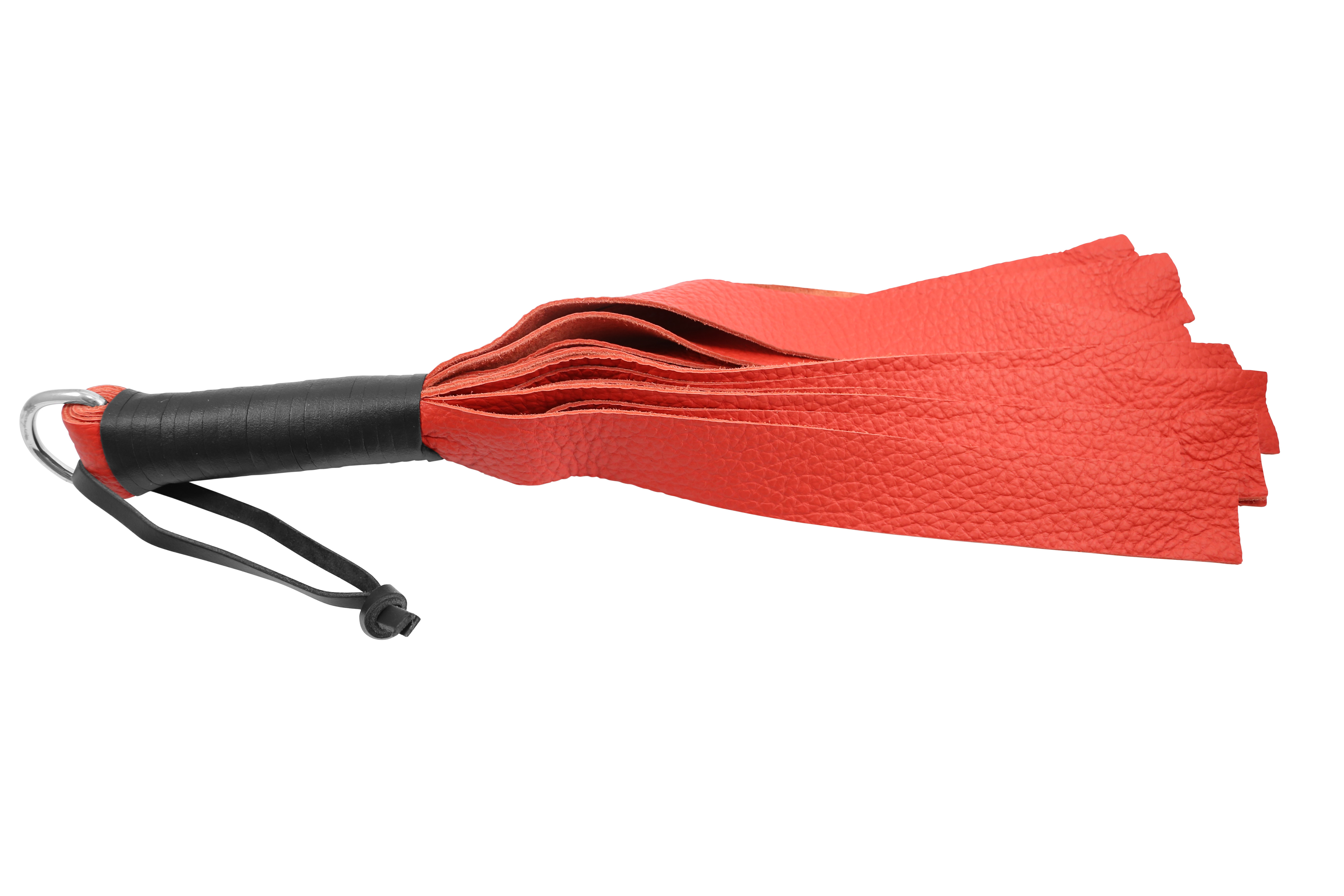 Leder Peitsche - Strappy Rot