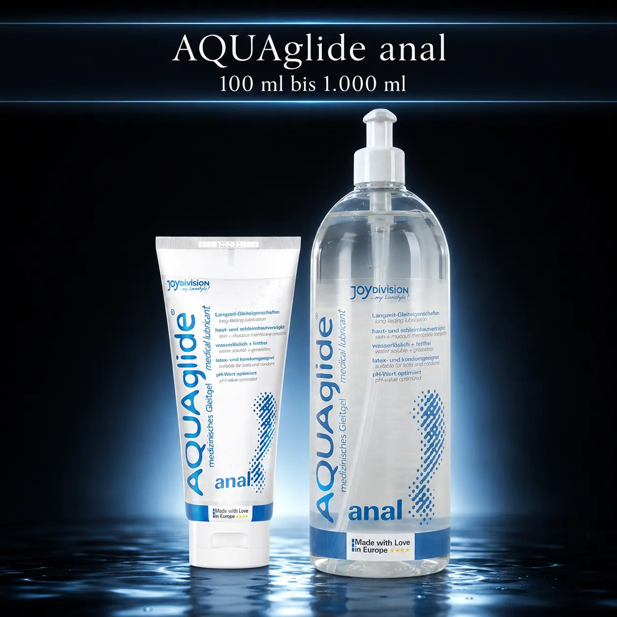 AQUAglide anal – Veganes Anal-Gleitgel, 100 ml